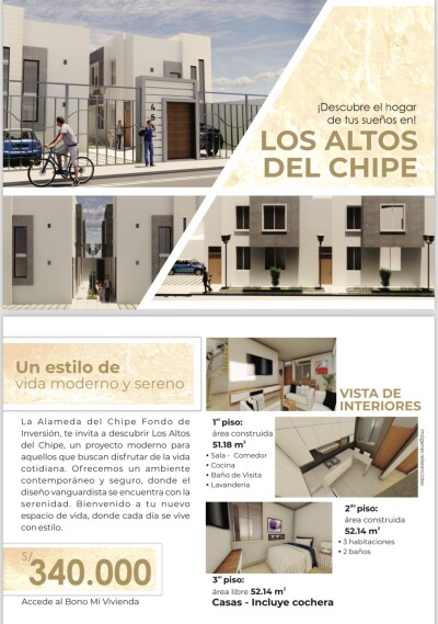 CASA en Condominio Los Altos del Chipe, Piura.