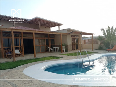 CASA DE PLAYA En Punta Veleros Altos, Órganos. Piura.