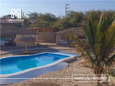 CASA DE PLAYA En Vichayito, Máncora. Piura.